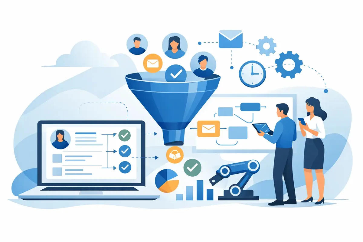 Cómo automatizar seguimiento de leads con CRM