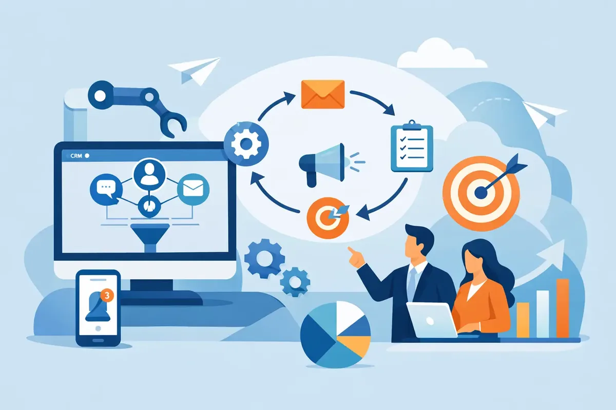 Guía de automatización de marketing CRM