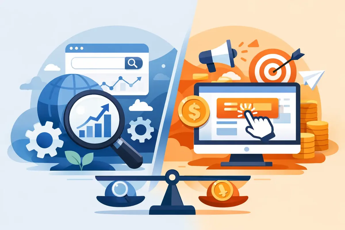 SEO vs SEM para pymes: qué conviene más