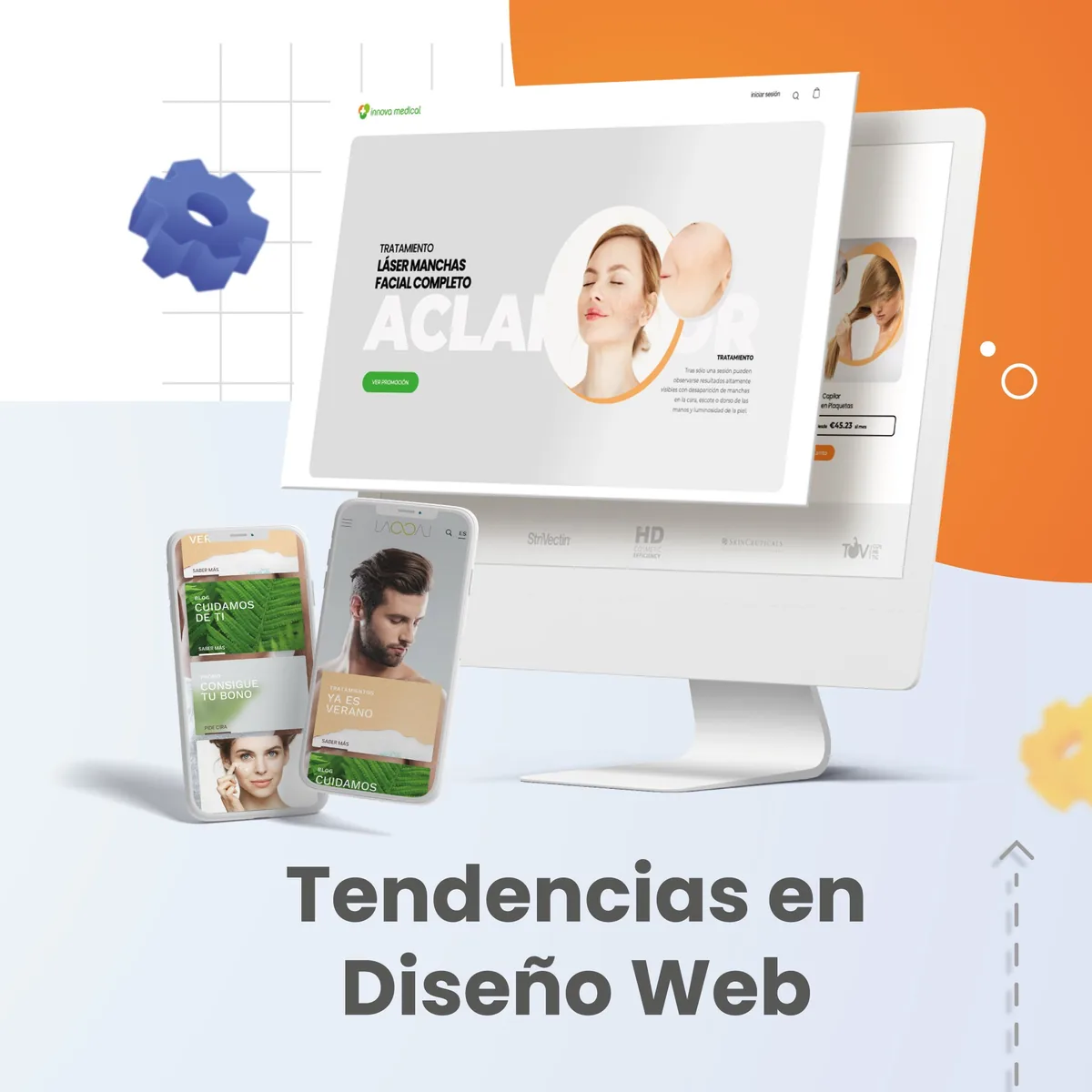 Tendencias más conocidas en diseño web