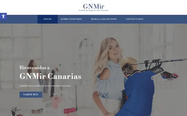 Portada de la web de GNMir Canarias