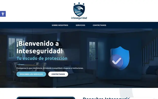 Portada de la web de InteSeguridad